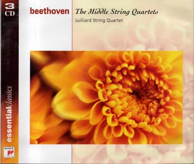 3 CDs Beethoven THE MIDDLE STRING QUARTETS | exzellent (C5872) - Bild 1 von 4