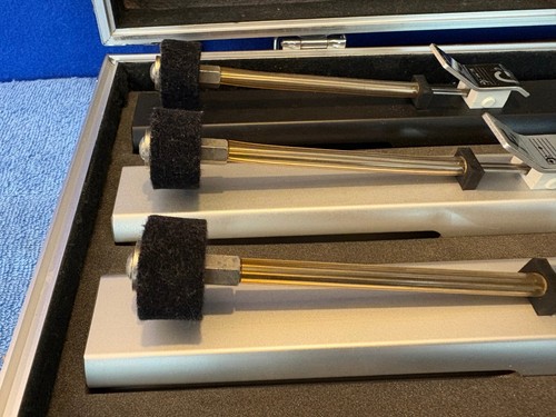 Suzuki HB-12A Handglocken Ton Glockenspiel mit Koffer 4 Glockenspiele fehlen - Bild 10 von 18