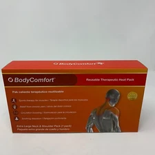 BODY COMFORT REUSABLE THERAPEUTIC NECK SHOULDER HEAT PACK EXTRA LARGE BRAND New
