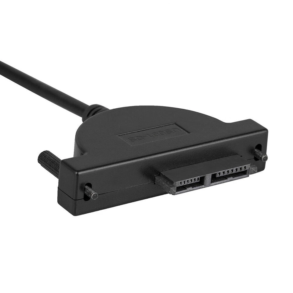 USB to SATA External Cable for Internal 9.5mm 12.7mm DVD CD Burner Drive Player - Image 2 of 4