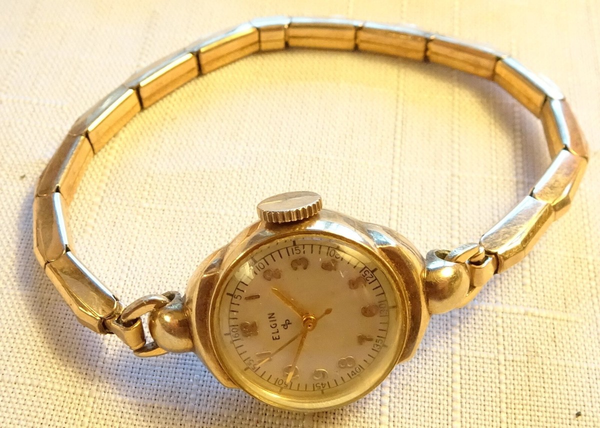 Elgin Wristwatch 16J Antique Ladies Gold Filled 547 | eBay display picture 2
