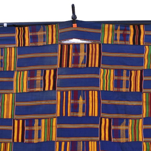 Kente Cloth Women's Ghana 78x49 inch - Picture 8 of 8