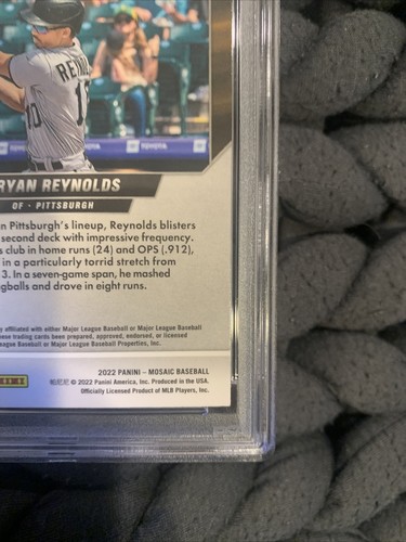 Bryan Reynolds Blistered Insert 2022 Mosaico Béisbol BL-2 PSA 10 Gemas MT Piratas - Imagen 23 de 24