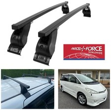 TOYOTA PREVIA ESTIMA IMPORT ROOF RACK BARS + FITTING KIT - 2000-2006