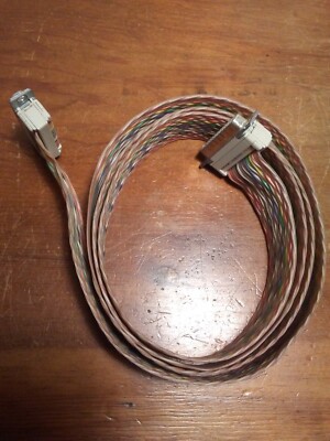 59''  Twist N Flat 26 Conductor Ribbon Cable DB25-F IDC to DB25-F IDC