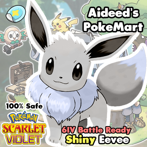 The EASIEST way to get a shiny eevee in scarlet and violet