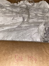 Lingerie Mix hangers Clear plastic For bras,panties,shapers 145pc. Lot 5