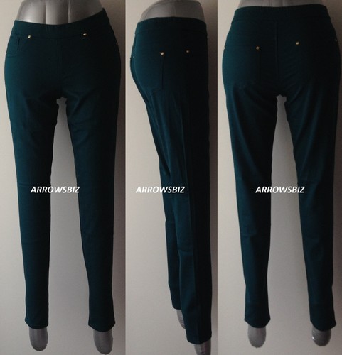 Damen Stretch Skinny Jeggings Jeans Denim Leggings Größen 6 - 20 UK Verkäufer Lagerbestand - Bild 8 von 13