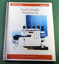 Husqvarna Viking Huskylock 936 Instruction Manual: w/ Protective Covers!