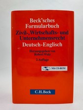 Beck'sches Formularbuch Zivil-, Wirtschafts- und Unternehmensrecht - OHNE CD