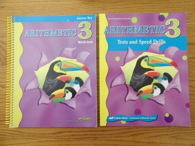 Abeka Arithmetic Grade 3 Work-Text Answer Key and Test & Speed Drill Teacher Key