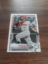 Jonathan India Prospect Rookie 2021 Bowman Baseball Card #BP-46 Cincinnati Reds