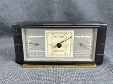 B5 ART DECO AIRGUIDE WEATHER STATION BAROMETER TEMPERATURE HUMIDITY