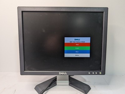 Dell E156FPb 15 Inch LCD Flat Monitor Includes Stand Power Cord VGA Chord  Works