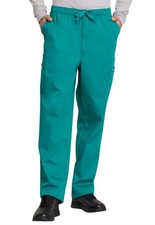 Cherokee Workwear Scrubs Men's Cargo Scrub Pants 4000 Teal