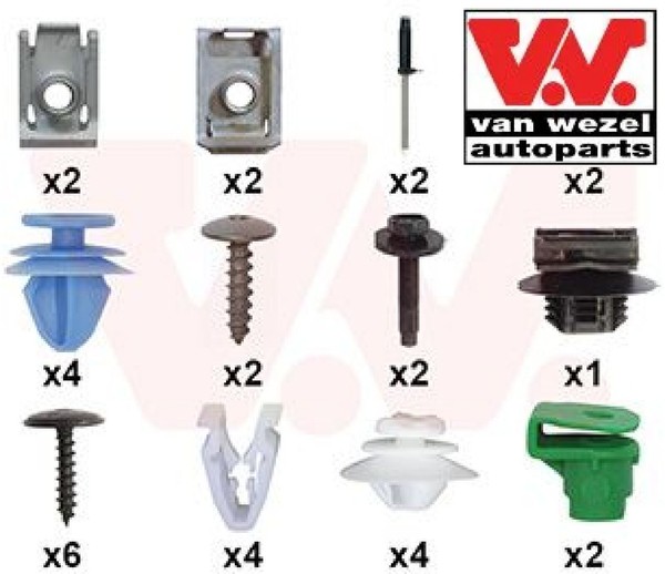 VAN Wezel 0989793 Montagesatz FüR StoßFäNger FüR Citroen-image