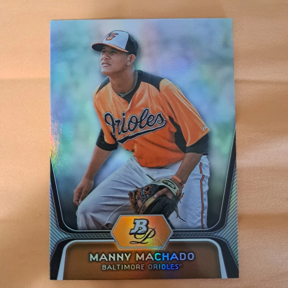 2012 Topps Bowman Platinum Lot Of 4: Machado, Arenado, Cole, Yelich Prospects - Image 2 of 4