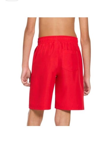 Puma Boys Swim Trunks Built in Brief, Logo-Brand Red Choose SZ - Picture 4 of 6