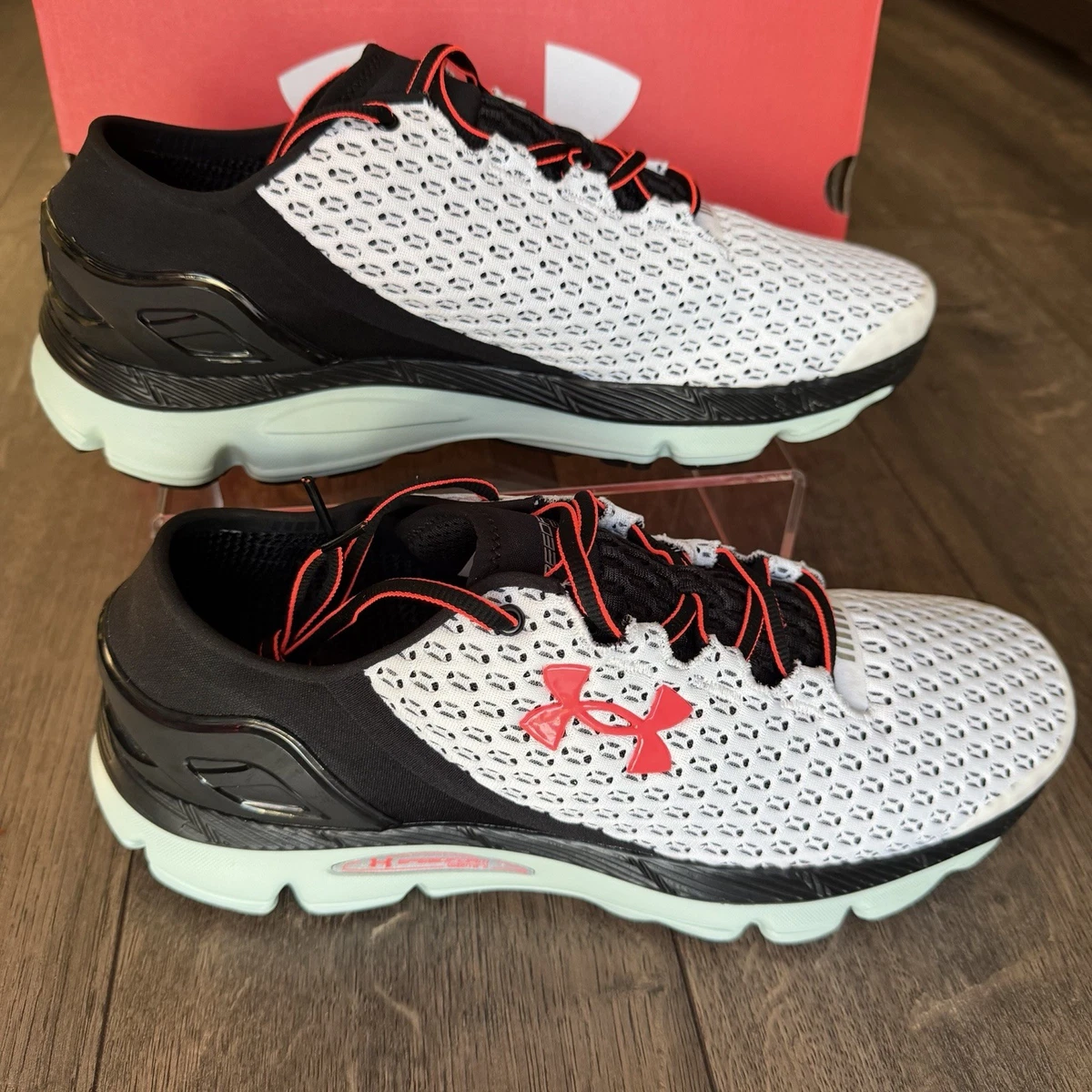 Under Armour Speedform Gemini Red Black for sale | eBay display picture 3
