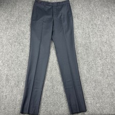 Ted Baker Jefferson Pants Mens 30 Navy Blue Wool Endurance Dress Trousers