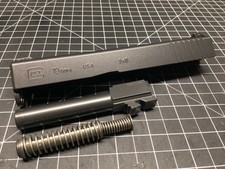 MINT OEM GLOCK 19 GEN 4 COMPLETE SLIDE ASSEMBLY FRYING PAN FINISH NIGHT SIGHTS