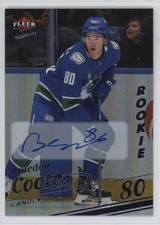 2025 Upper Deck Fleer Ultra Rookies Rainbow Foil Braeden Cootes #181 Auto 08i4