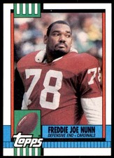 1990 Topps Freddie Joe Nunn Phoenix Cardinals #447