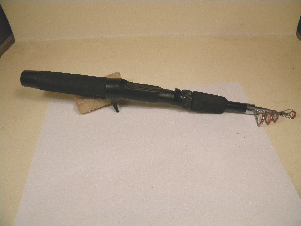 Vintage Zebco Telescopic medium 4'6" spinning rod