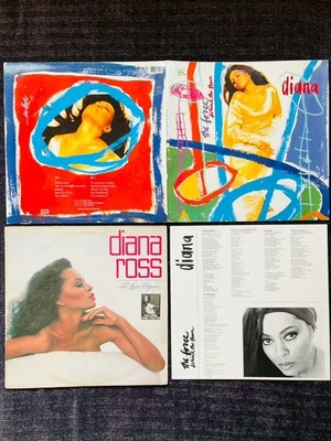 DIANA ROSS Vinyl LP - 2 ALBUMS - The Force Behind The Power & To Love Again - Image 1 of 4