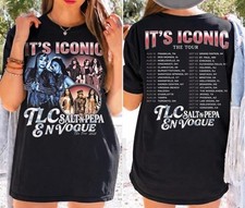 Vintage TLC Salt N Pepa En Vogue It's Iconic Tour Shirt, 90s Music Girl Band Tee
