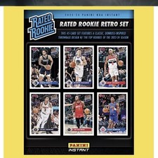 (45) 2023-24 Panini Instant NBA RATED ROOKIE RETRO 1/715 SP - Complete Set - RC