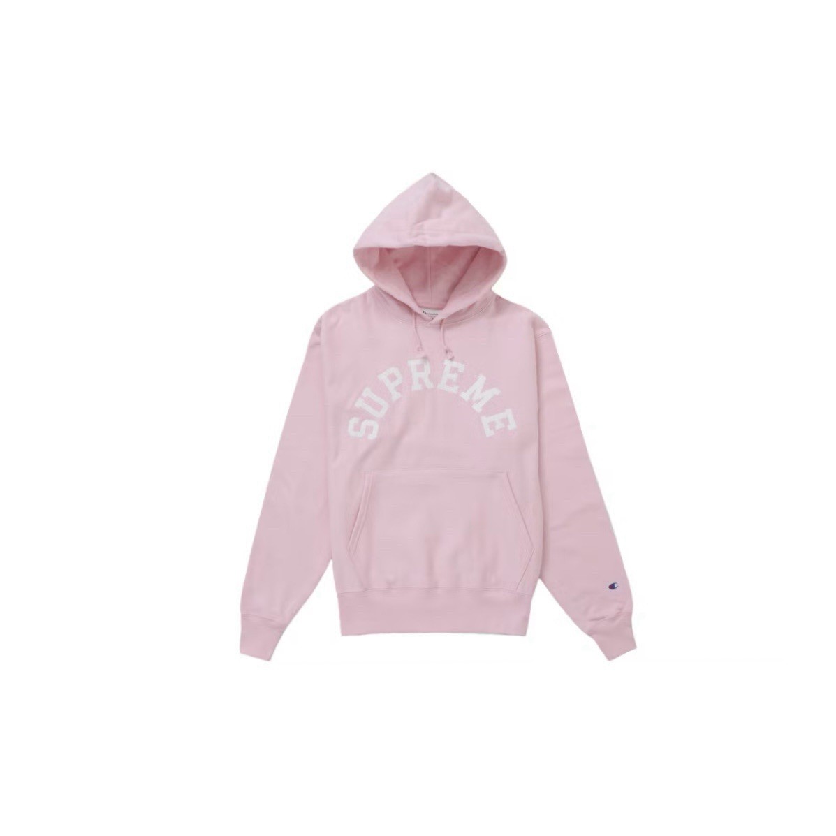Supreme Champion Hooded Sweatshirt SS25 Pink Size: Small | eBay
