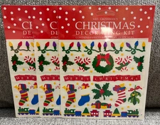Mrs. Grossman's Christmas stickers (see description for details)