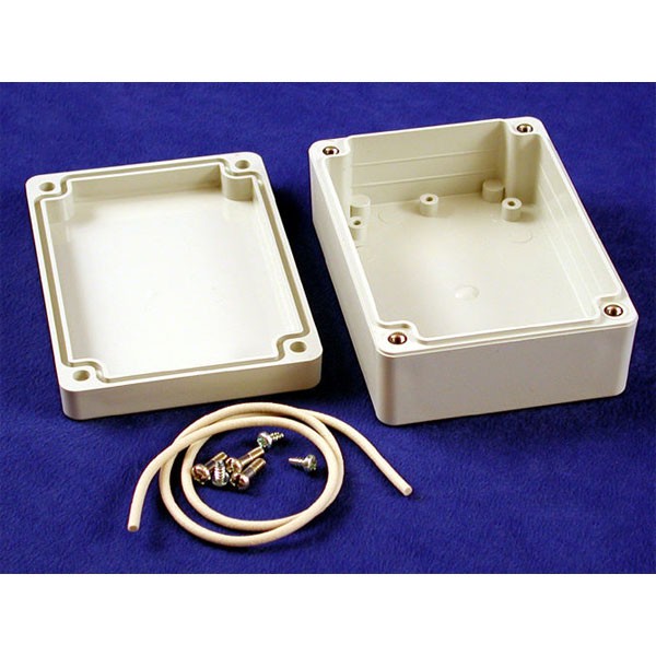 Hammond Watertight Enclosure 105x75x40mm Polycarbonate Off White