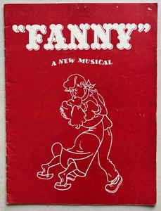 Fanny 1956 Musical Theatre Program Italo Tajo Billy Gilbert