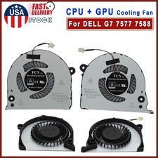 CPU  GPU Cooling Fan To DELL Inspiron 15 G7 15-7000 7577 7588 G5-5587 NEW Part