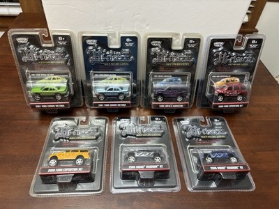 Motor Max Hi-RiserZ RARE 7 Car Set Donks Low-Riders 2006 NEW 1/64 Diecast HTF