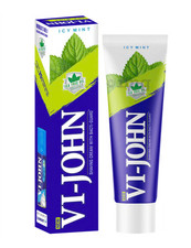 Vi-John Shaving Cream with Tea Tree Oil & Bacti Guard Icy Mint All Skin Shave Sm