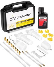 CHUMXINY Brake Bleed Kit Shimano TEKTRO TRP Hydraulic Disc Red Repair Tool