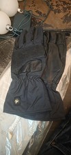 Bmw Mens Black Leather Wrist Length Solid Gloves Bmw Mens Black Leather Wrist Length Solid Gloves