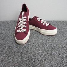Keds Shoes Womens Size 6 Red Canvas Lace Up Athletic Sneakers WF68116 NWOB