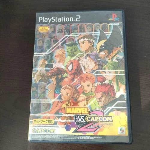MARVEL VS. CAPCOM 2 New Age of Heroe Sony Playstation 2 PS2 Game USED From JAPAN