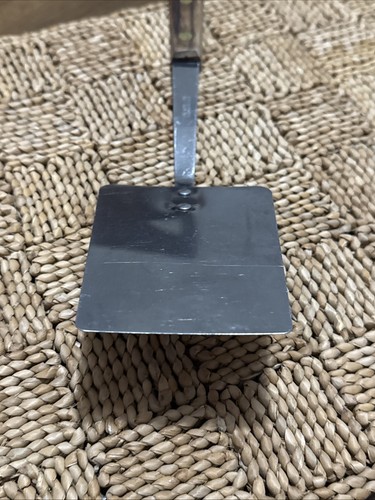 Vintage Robinson USA Wood Handle Stainless Steel Spatula Flipper Turner 12-1/4” - Picture 17 of 23