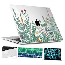 for M4 MacBook Air 13.6 inch Case 2025-2022 Release M4 Botanical Illustration