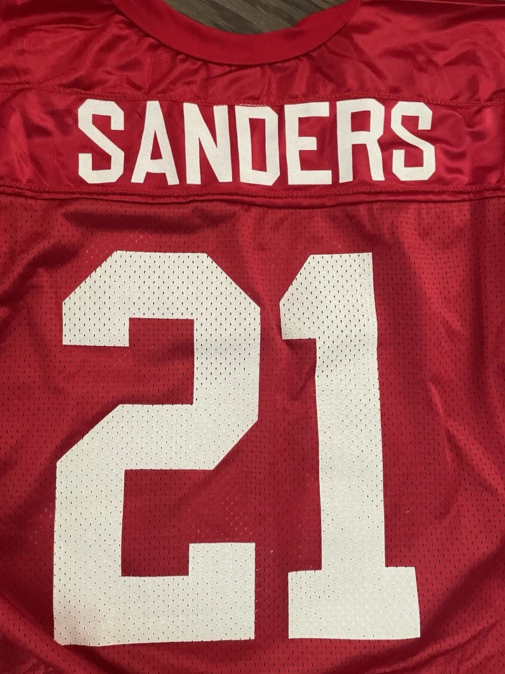 Camiseta Deion Sanders Deion Marca Wilson De Colección ¡NUEVA CON ETIQUETAS! Sin defectos. M - XXL NFL Foto 4 de 4