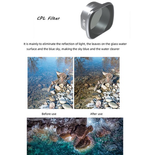 Lens Filters UV CPL ND-PL 4 8 16 32 64 Kit Accessories For DJI FPV COMBO Drone - Picture 10 of 26