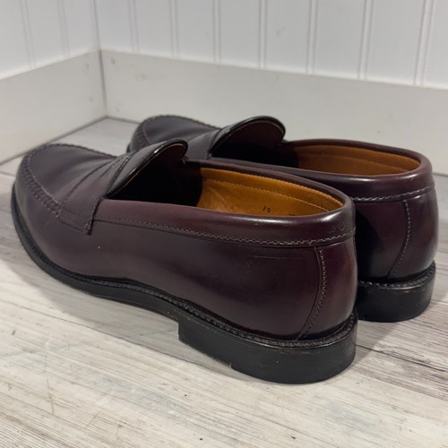 Mocasín Alden 986 ocio cosido a mano color #8 concha cordobés talla EE. UU. 10 E - Imagen 7 de 21