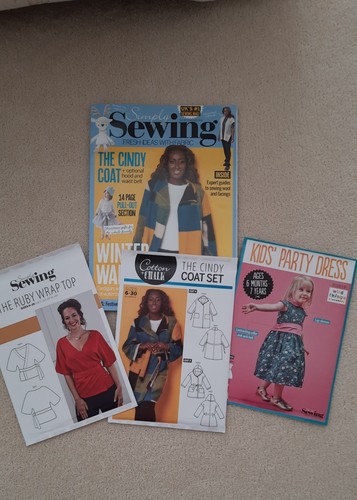 Sewing Magazine With 3 New Patterns No.3