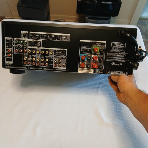 Onkyo TX-NR509 - 5.1 Ch HDMI Network Home Theater Surround Sound Receiver Stereo - Picture 7 of 9