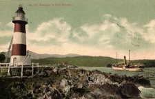 Printed Port Antonio Jamaica Lighthouse Ship No. 37 A. Duperly & Sons Kingston